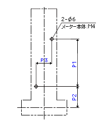 Rc3/4 タイプ・Rc1 タイプ パネルカット図