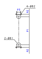 Rc3/8タイプ・Rc1/2タイプ パネルカット図
